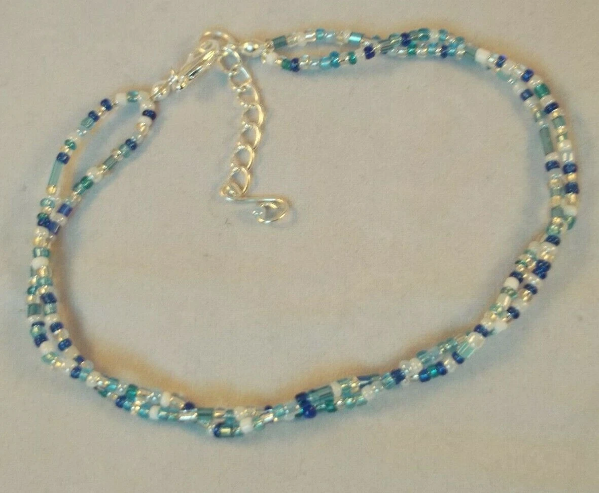 Something blue cheap ankle bracelet