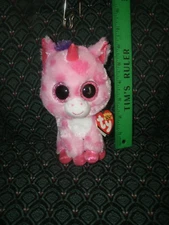 Ty Beanie Boos * SUGAR PIE * the Pink Unicorn (6 Inch) * Reg * Valentine * NEW *