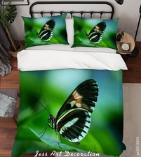 3D Butterfly Quilt Cover Set Duvet Cover Bedding Pillowcase
