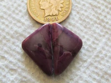 2 Purple Alunite Cabs 13 carats rare freeform matching set cabochons 