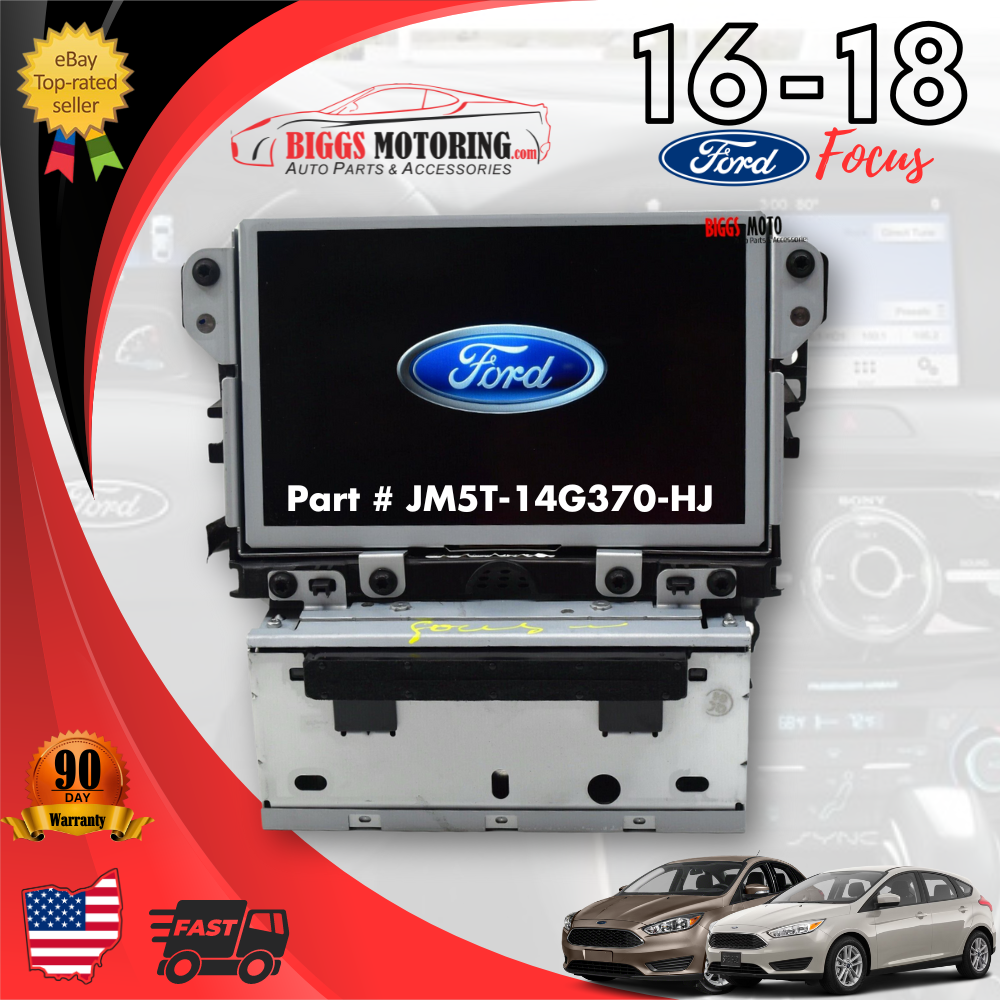 2016-2018 Ford Focus Sync3 Cd Mechanism Radio Display Screen | eBay