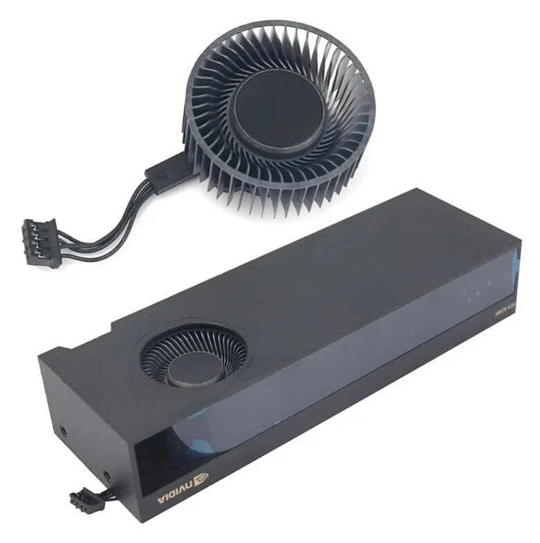 PNY NVIDIA Quadro RTX A2000 6GB, 12GB Fan Replacement | Model BAPB0420B2UP001 - Image 2 of 4