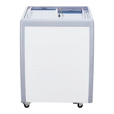 5.6 Cu.ft Commercial Ice Cream Display Case Gelato Dipping Freezer Cabinet