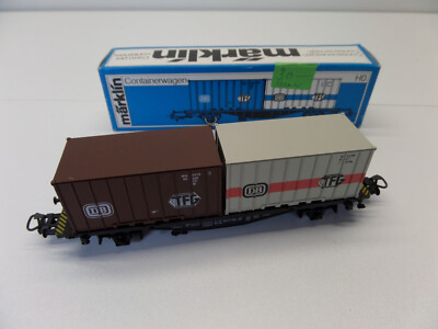 Märklin 4664 H0 Container wagon 'TFG' of the DB
