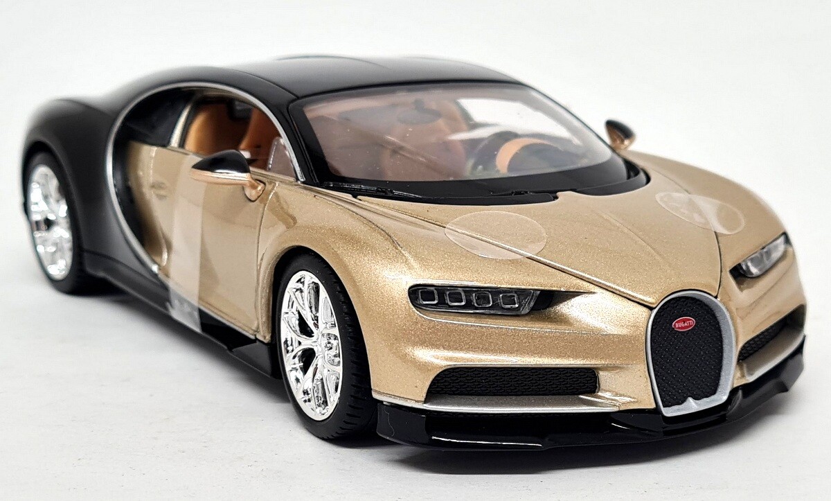 Bugatti 41 La e 1:24スケール Scale Model Cars | Bugatti Chiron Scale Model Car 1:24 Blue