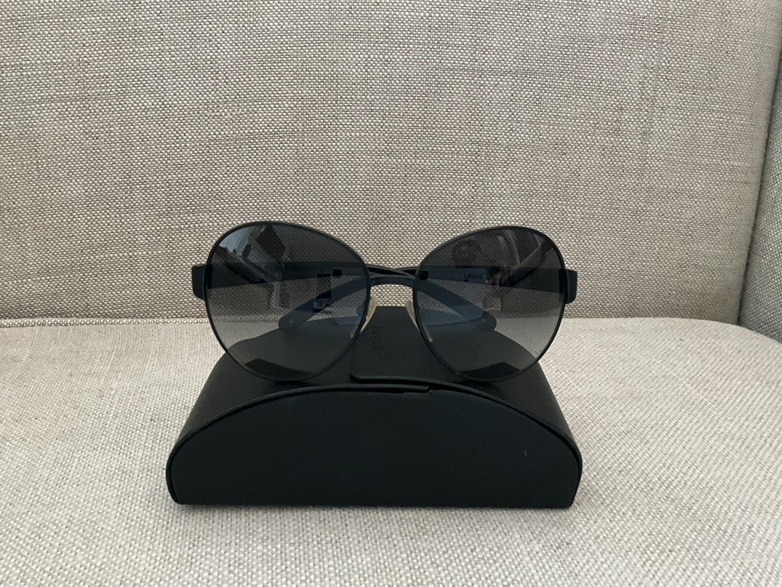 Prada Oversized Round Sunglasses - image 4