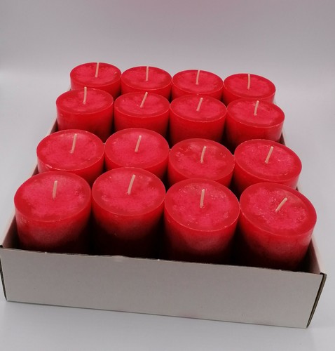 16 Pack 90x60 Textured Candle Bright Red + Free Parking Disc 4 in 1 - Picture 3 of 6