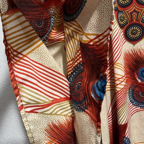 Future Contessa Peacock Feather Print Kaftan Size One Size - Picture 4 of 7