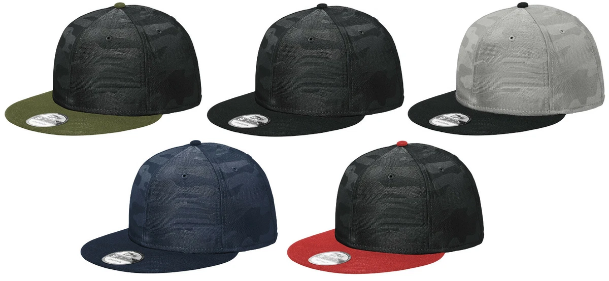 Men's New Era Navy Blank 9FIFTY Adjustable Snapback Hat