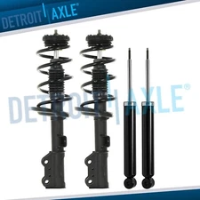 Front Struts w/Coil Spring Rear Shocks Absorbers Kit for 2010-2016 Cadillac SRX