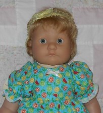 KEMPER MOHAIR NIKKI Unisex Doll Wig SIZE 12/13 BLONDE Short Layered Style NWT
