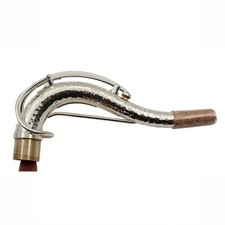 SBA Style Tenor Saxophone Neck Phosphor Copper Hand Hammered Reinforced Rib