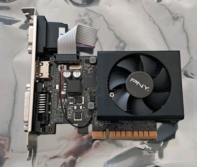 PNY Nvidia GeForce GT 730 mit 2 GB GDDR3 PCI-E 3.0 8x, 64 bit Speicheranbindung 