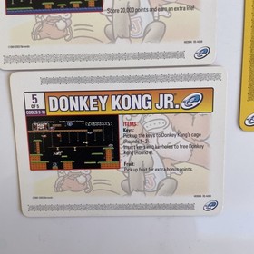Nintendo e-Reader - Game and Watch Card Donkey Kong Jr Pokemon Manhole 2002 Lot