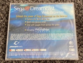 SEGA Dreamcast Web Browser (Sega Dreamcast, 1999) *BRAND NEW / SEALED*