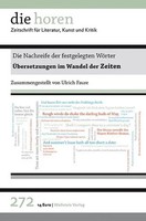 Ulrich Faure | Die Nachreife Der Festgelegten WöRter | Taschenbuch | Deutsch