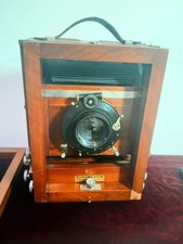 Gundlach-Manhattan Optical Co. Korona View Brown Vintage Folding Camera