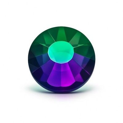 Aurora Borealis Effekt EIMASS  Hot Fix Strasssteine, flache Rückseite Edelsteine Glas Kristall
