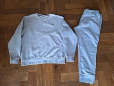 LACOSTE SPORT TRACKSUIT, DEVANLAY, SIZE -TOP - 6 / XL,  BOTTOMS - 7 / XXL, GREY