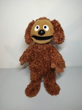 Rowlf Brown Dog Plush Muppets Most Wanted Disney Store Rare Stuffed Jim Henson
