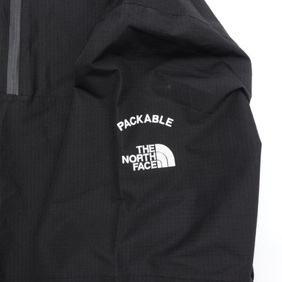 THE NORTH FACE ブラックウェア 130 Size Large Men's The North Face Stowaway Pullover Jacket Anorak