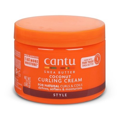 Coconut Curling Cream with Shea Butter, 12 oz for Defined Curls