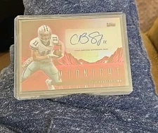 2024 Topps Midnight Cole Beasley autograph auto 48/99 COWBOYS 