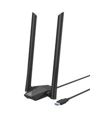 USB WiFi 6 Adapter AX1800 - Long Range Wireless Dongle for PC/Laptop, 5GHz/2.4GH
