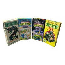 Teenage Mutant Ninja Turtles VHS Lot
