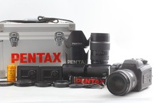 Revisione [N come nuova] Pentax645NII fotocamera pellicola FA 45-85, 80-160, 120 retro x 3 GIAPPONE