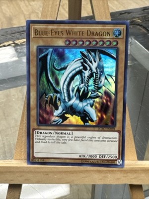 Yugioh *Blue-Eyes White Dragon X1 Ultra Rare Unlimited* (NM) LCKC