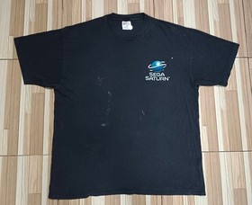 Vintage Sega Saturn 1995 Video Game Console Home Video 90s Rare Shirt XL