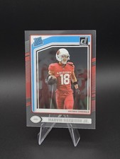 2024 Panini Clearly Donruss Marvin Harrison Jr. Rated Rookie #54 Cardinals RC