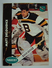 Matt Delguidice #1 *Rookie Card* 1991 Parkhurst NM. rookie card picture