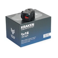 Swampfox Kraken 1x16mm Closed Emitter Sight Red /Green Dot 3 MOA For RMR and MOS