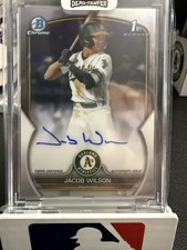 2023 Bowman Draft - Chrome Prospect Autographs Jacob Wilson #CDA-JWI (AU, RC)