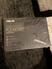 Asus PCE-AX58BT IEEE 802.11ax Bluetooth 5.0 Wi-Fi/Bluetooth Combo Adapter