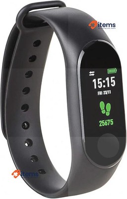 Kounga Fitpro Tonic Aktivität Tracker Mit Herzfrequenzmesser Schwarz