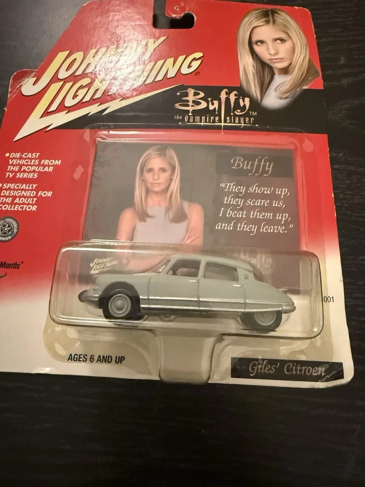 Johnny Lightning Buffy the Vampire Slayer Giles' Citroen New In Package - Image 2 of 3