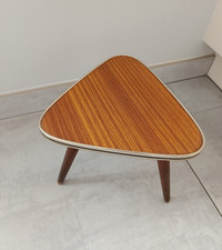 Ancien Superbe Tabouret Tripode Porte Plante FORMICA