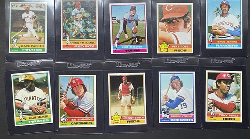 1976 Topps Baseball Set 1-660 NMint Many Mint, 5% EX/MT Eckersley, Ryan & Brett - Picture 2 of 6