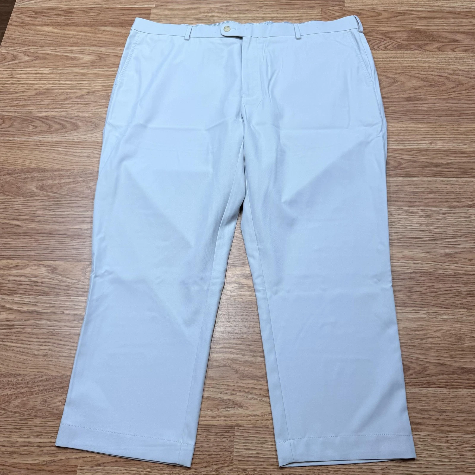Peter Millar Chino Pants Mens 42x26 White Crown Sport Performance Golf Quick Dry