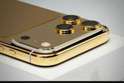 24KT GOLD LUXURY EDITION Apple iPhone 17 Pro Max 256GB DUAL SIM Mobile Phone