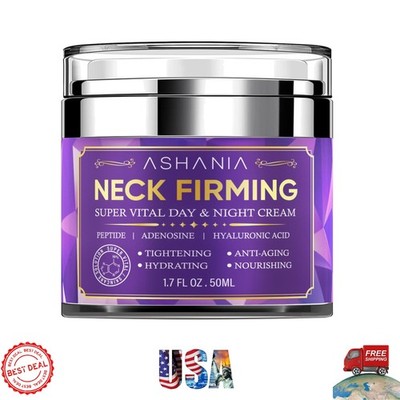 Revitalizing Neck Cream with Peptide Complex - 1.7 Fl Oz for Youthful Skin