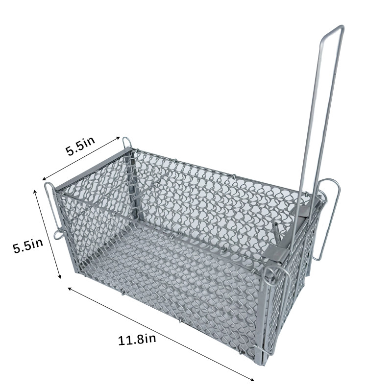 USA Mouse Trap Rat Trap Rodent Trap Live Catch Cage, Easy to Set Up and Reuse
