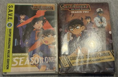 Case Closed One Truth Prevails Season 1 & 2 DVD **READ