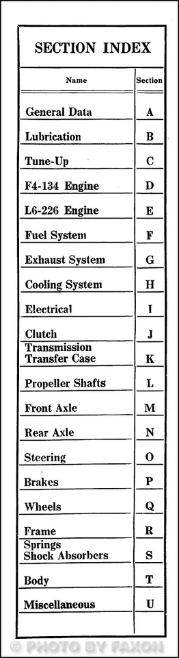 Jeep FC 150 170 Tienda Manual 1957 1958 1959 1960 1961 1962 1963 1964 Forward - Imagen 2 de 4