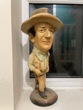 John Wayne ESCO  CHALKWARE STATUE COLLECTABLE