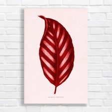 Tropical Leaf Botanical Canvas Print Large Picture Wall Art