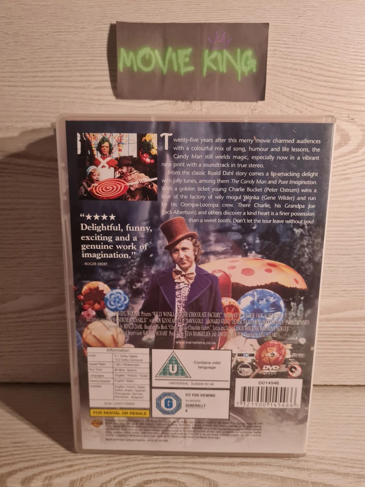 Willy Wonka & Charlie and the Chocolate Factory (DVD) Roald Dahl Bundle [R2] UK - Image 3 of 4